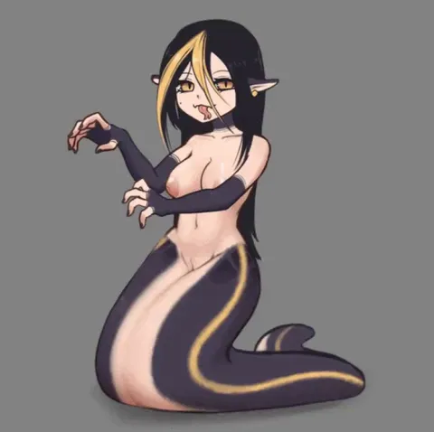 Lamia girl by OmenOcta