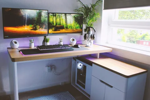 During lockdown I spent the money I saved not going to the pub on my work/play battlestation