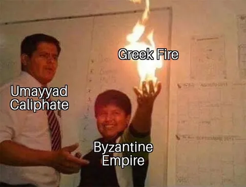 When you just wanted to conquer some infidels but they started summoning dragons