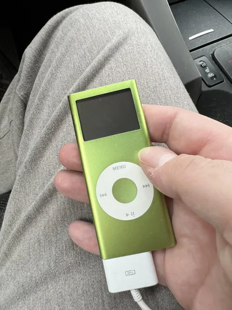 After 19 years, my iPod nano seems to have kicked it 😩 