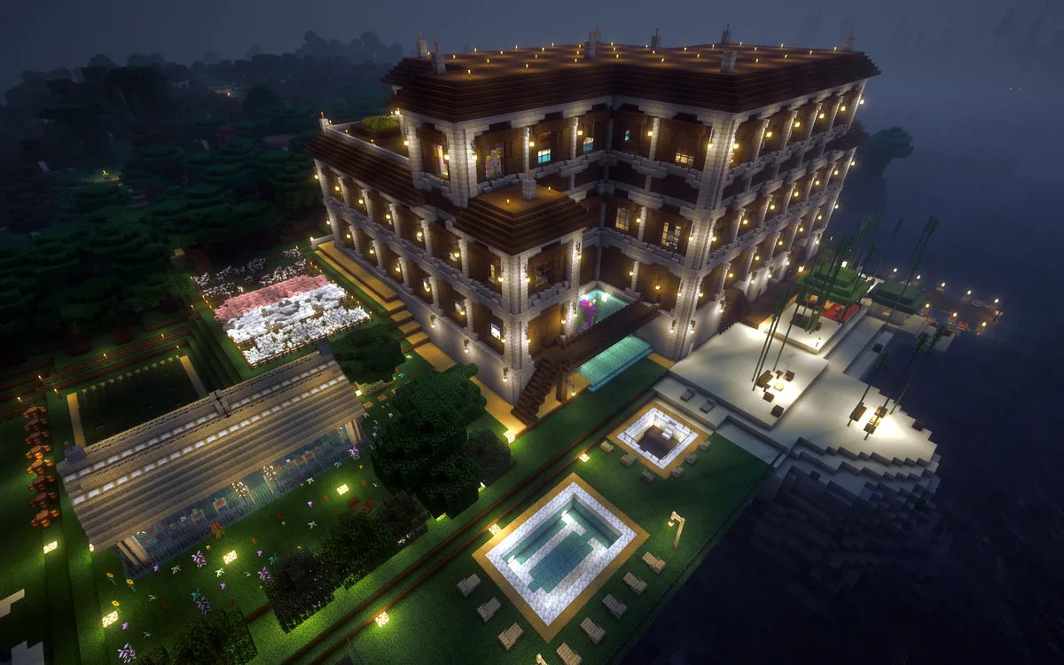 That time I converted a Woodland Mansion into a beachfront luxury hotel.