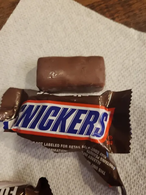 My snickers didn't have a dick vain on it