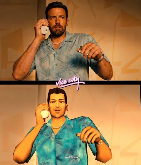 GTA Vice City as a movie