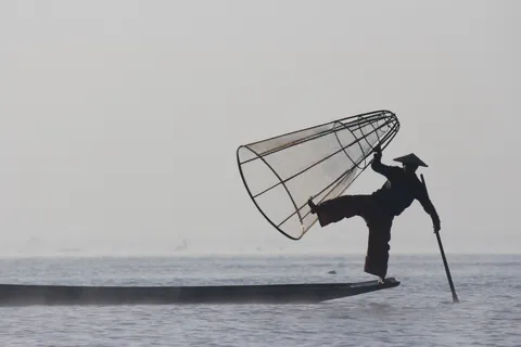 Inle Lake Fisherman