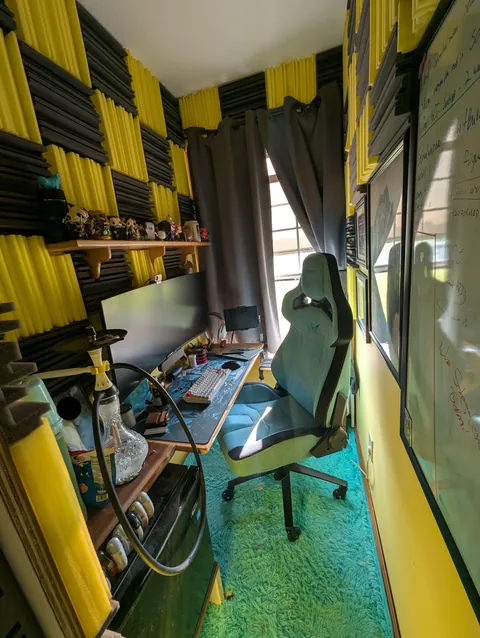 Needed to reduce sound leaving my office