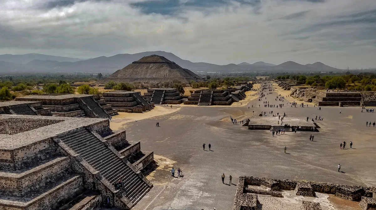 Mexico's Teotihuacan- You can see why the Aztecs called this place "The City of Gods"