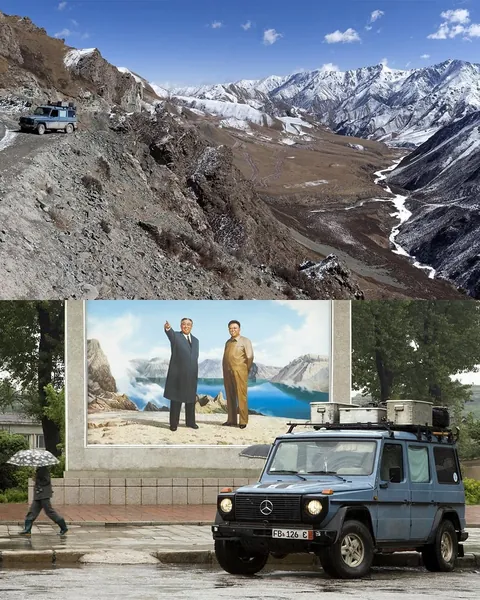 This couple took their g-class on a 20-year road trip through 177 countries