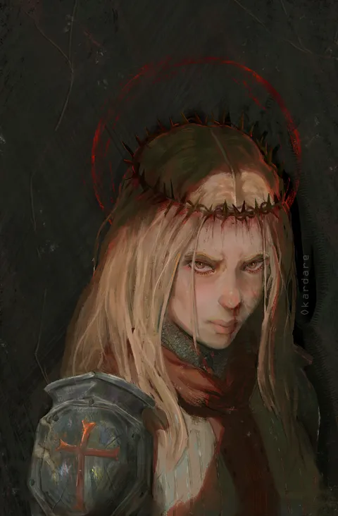 She is a Wtich, Okardare, Phtotoshop, 2024