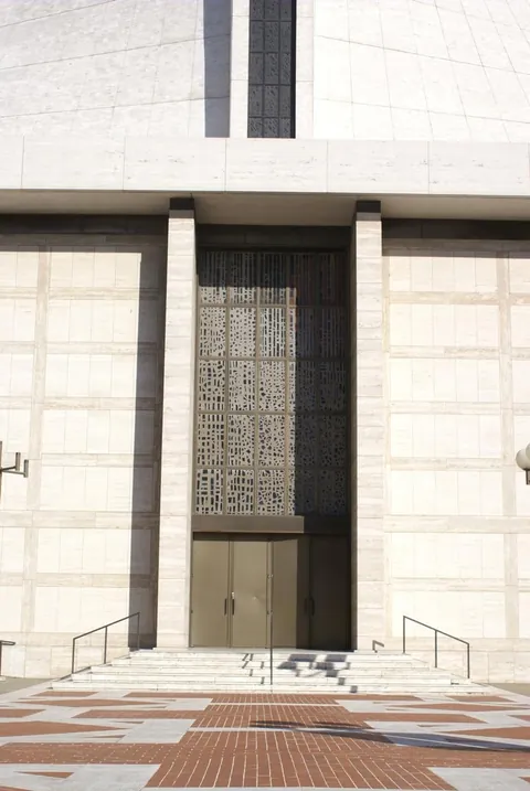 Cathedral of Saint Mary of the Assumption in San Francisco, California (1965-1970) by Pietro Belluschi, with Pier Luigi Nervi