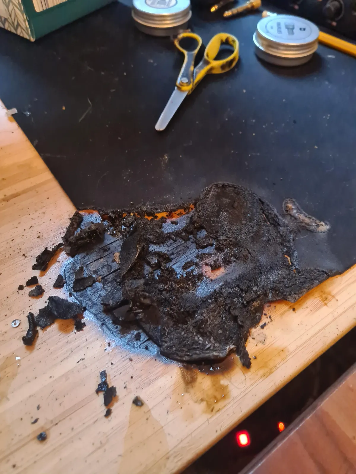 My Gigabyte mouse caught fire and almost burned down my apartment