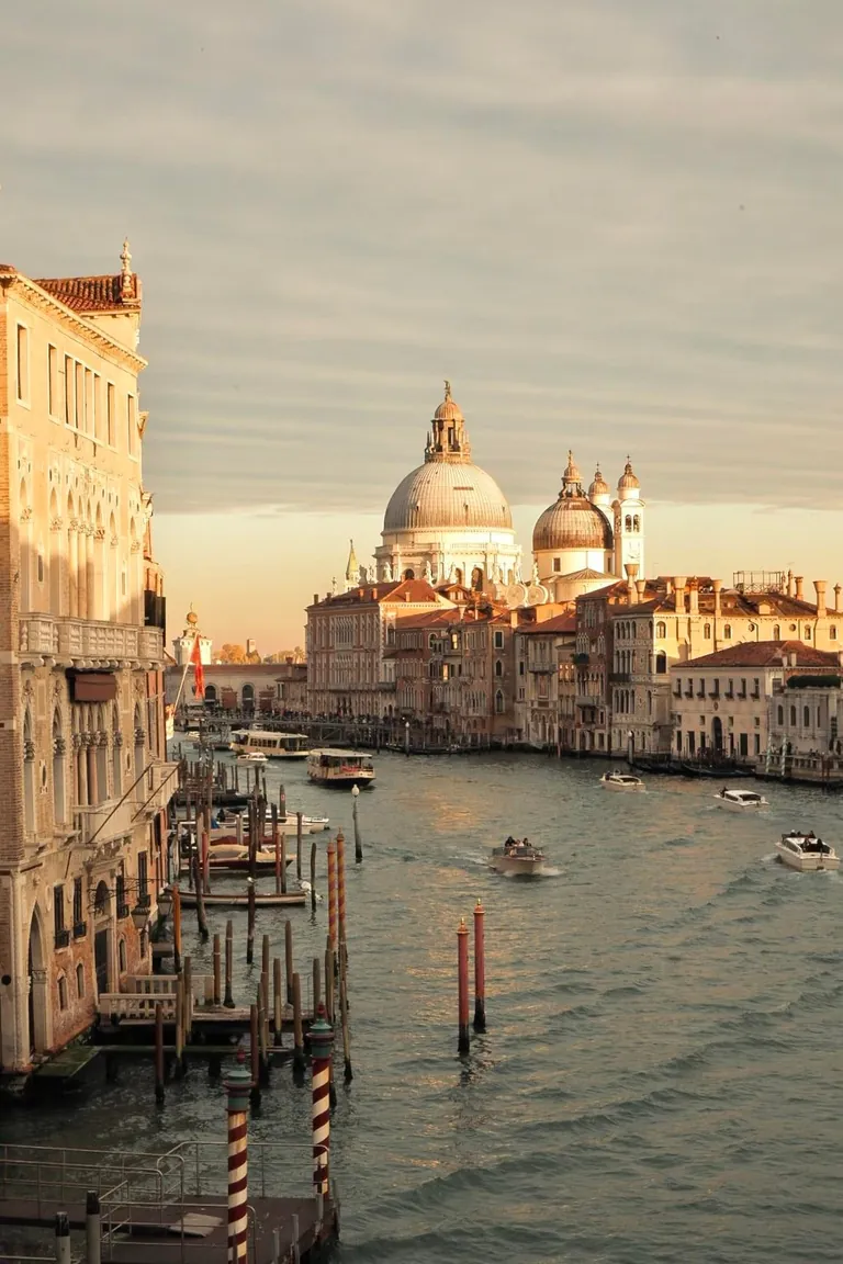 Sunny autumn day in Venice