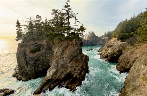 Natural Bridges, Oregon (oc) 4096x2690