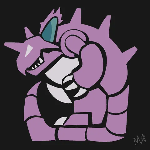 Made some Monster Hunter icon inspired Pokemon drawings!!