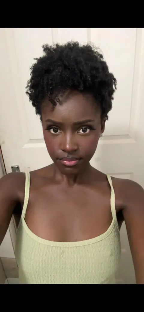 Trying to wear makeup for my features