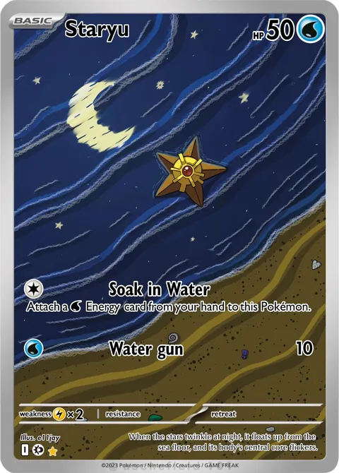 I drew a Staryu