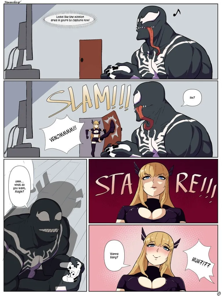 Magik wants to play with Venom (stormrider) [marvel]