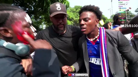 IShowSpeed's Liberia visit turns into chaos