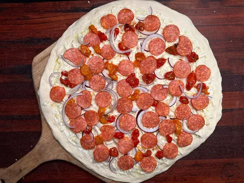 [Homemade] pepperoni pizza
