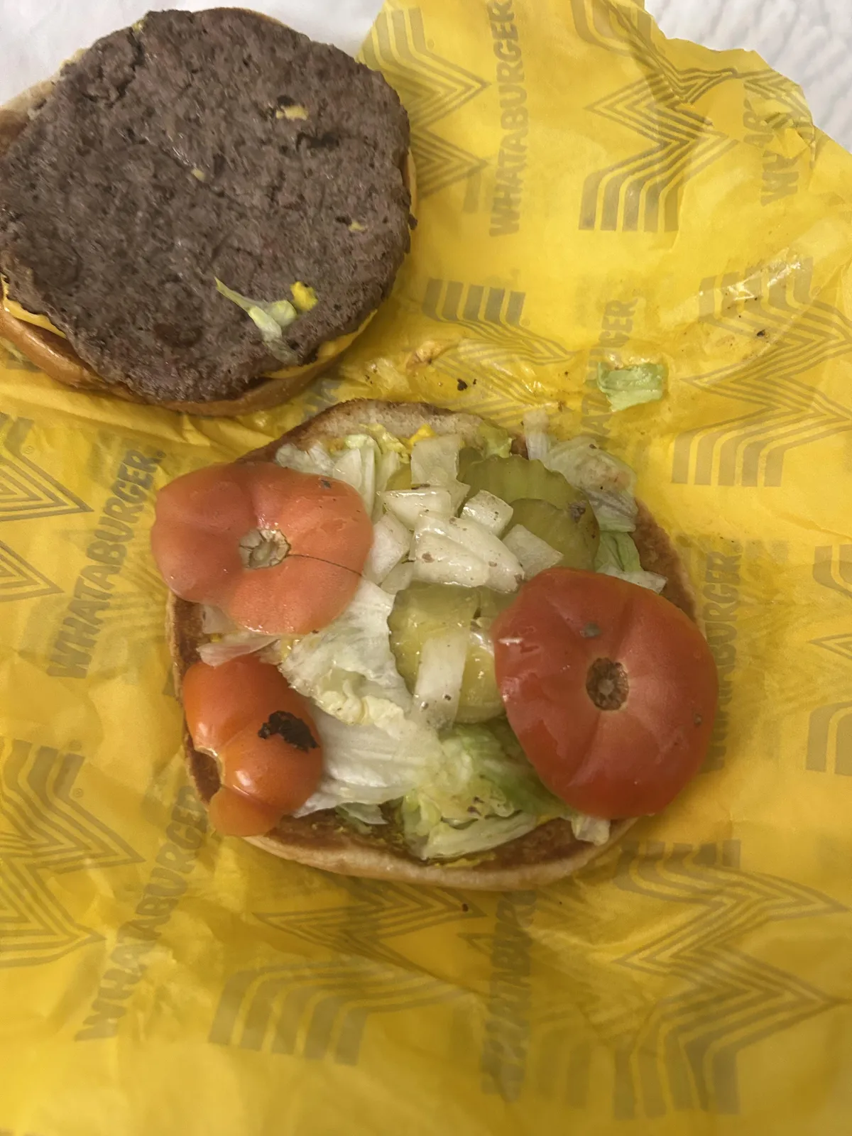 I tried Whataburger for the first time in 20 years, while in vacation.  Are they punishing me?