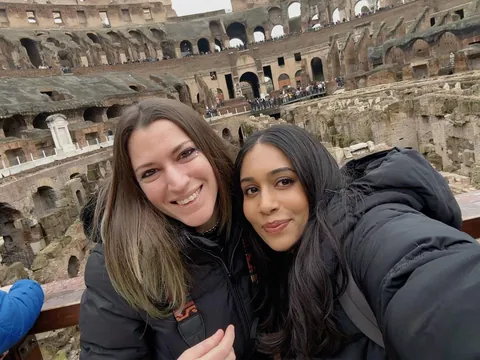 [OC] I posted on Reddit a year ago at my absolute lowest. Today, I'm in Rome meeting the stranger who helped me survive it.