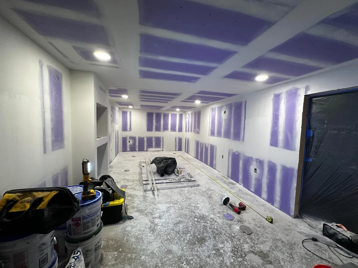 I finished a portion of my basement