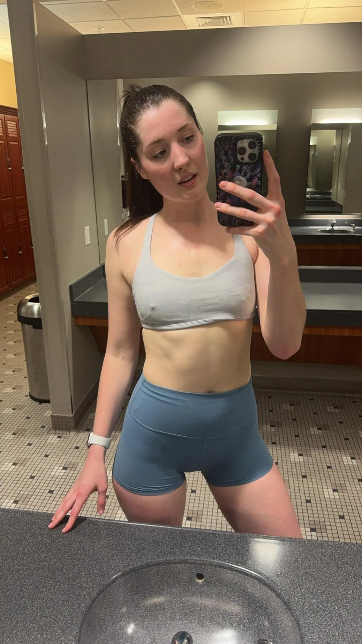 Gym pokies saying hi!