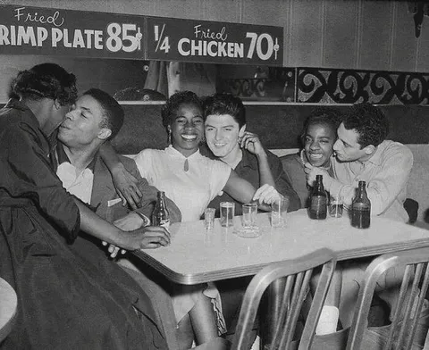  Couples in a bar, 1959 Pittsburgh 