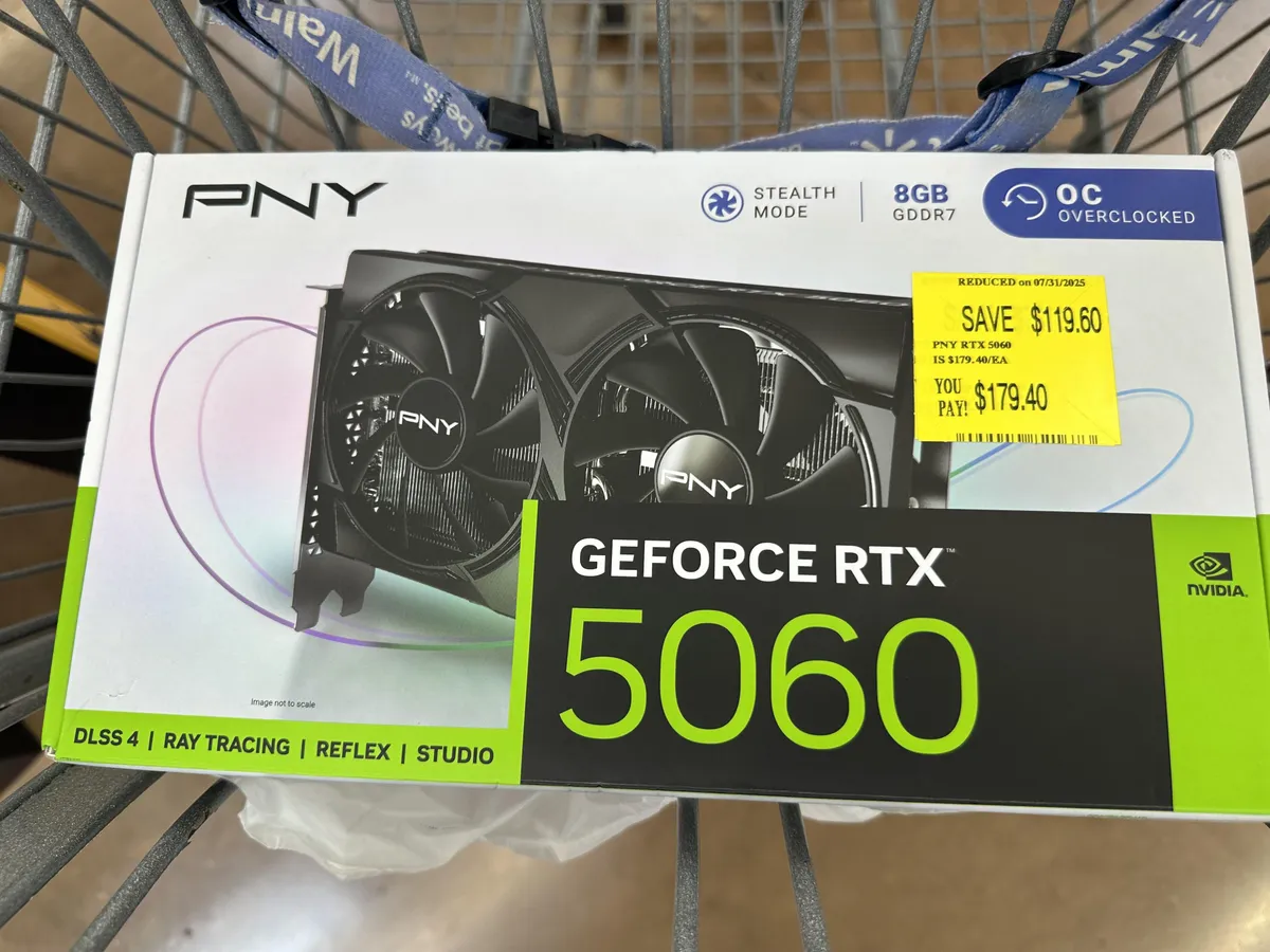 Couldn’t pass this up. I had the associate open the box to verify it was legit.