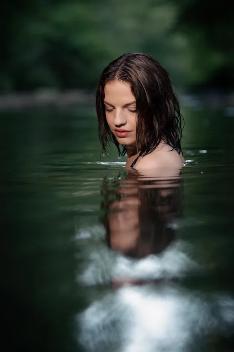 ITAP of a woman in a river [PORTRAIT]