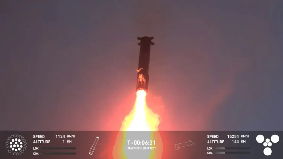 SpaceX caught Starship booster with chopsticks