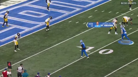[Highlight] PIT vs DET - Lions called for OPI which negates the TD and the Steelers win the game