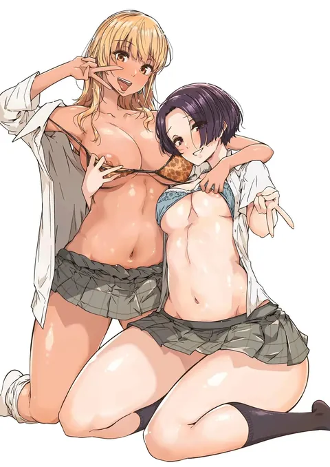 Osananajimi no Futago Gal ni Chikubi o Kaihatsu Sareta Ore | My Twin Childhood Friends are Extremely Naughty