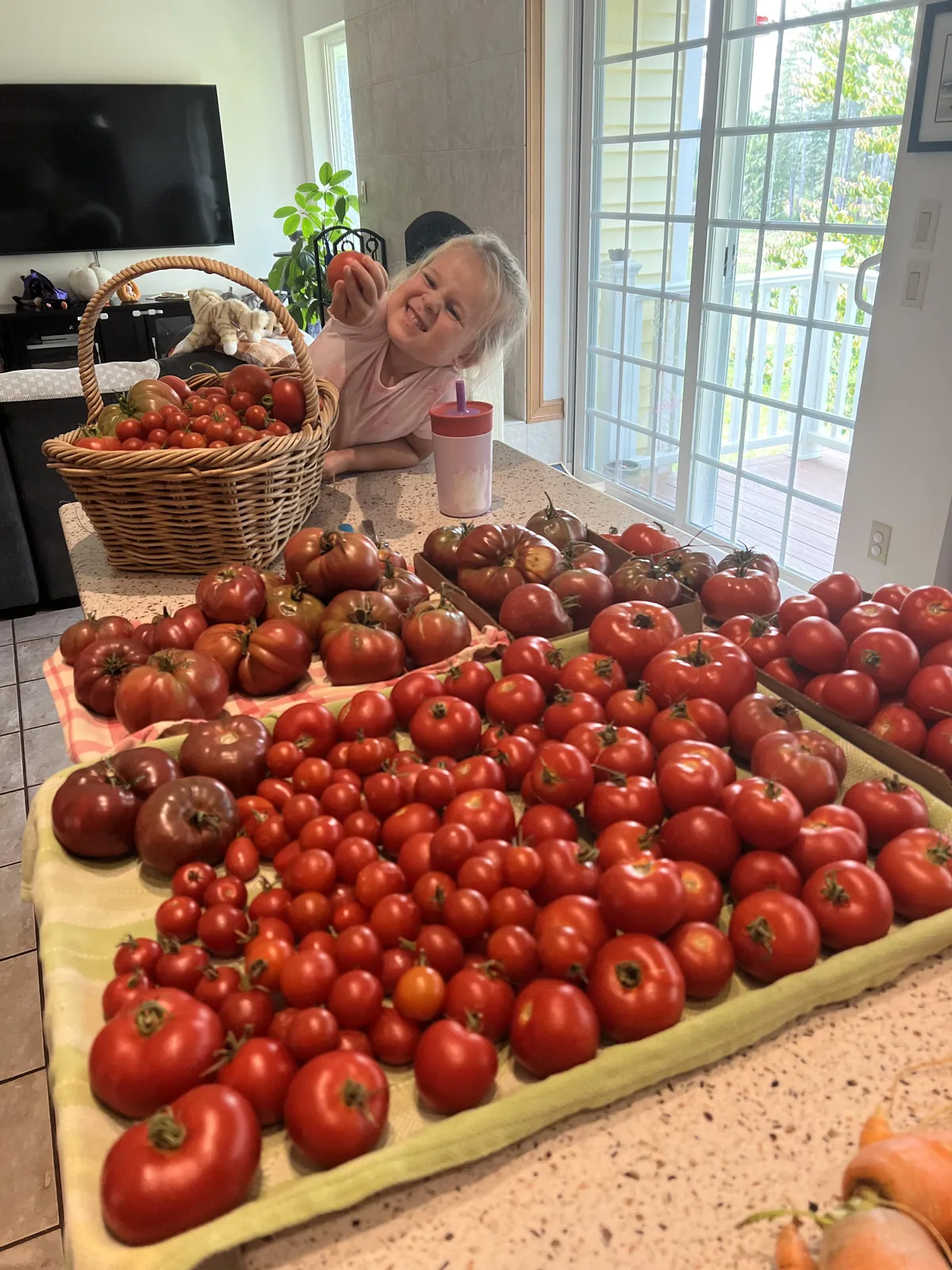 Feelin good from my head to-ma-toes