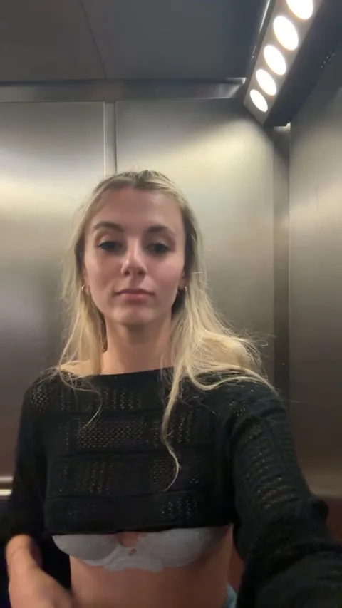 who says you cant have some fun in an elevator