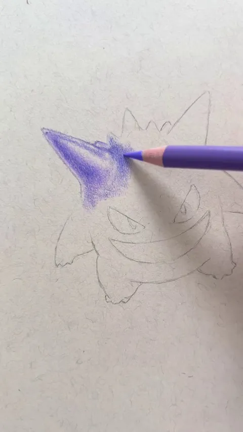 Colouring Gengar [OC]