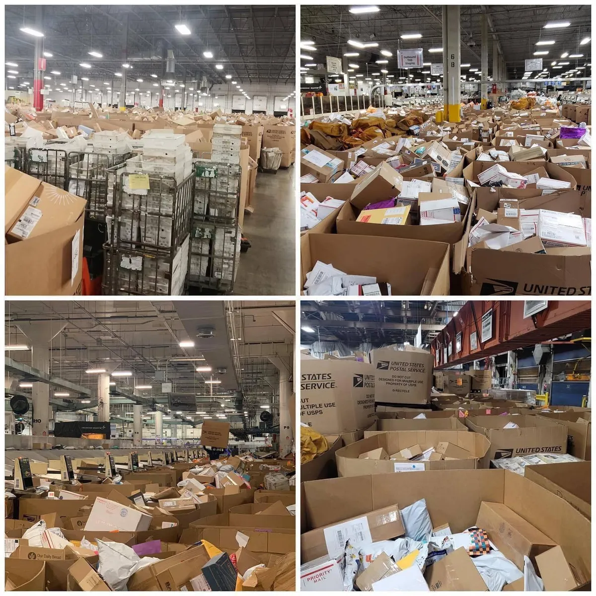 So, uh, your package might be a little late. Unknown USPS sorting facility.