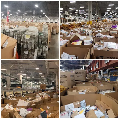 So, uh, your package might be a little late. Unknown USPS sorting facility.