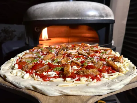 [Homemade] Chicken Parm Pizza