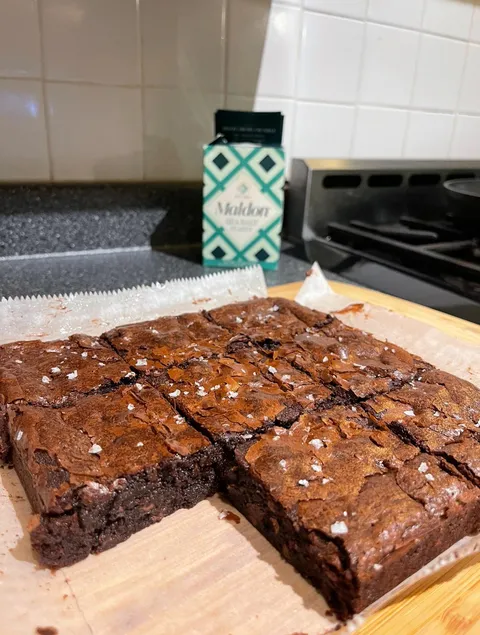[homemade] brown butter brownies 