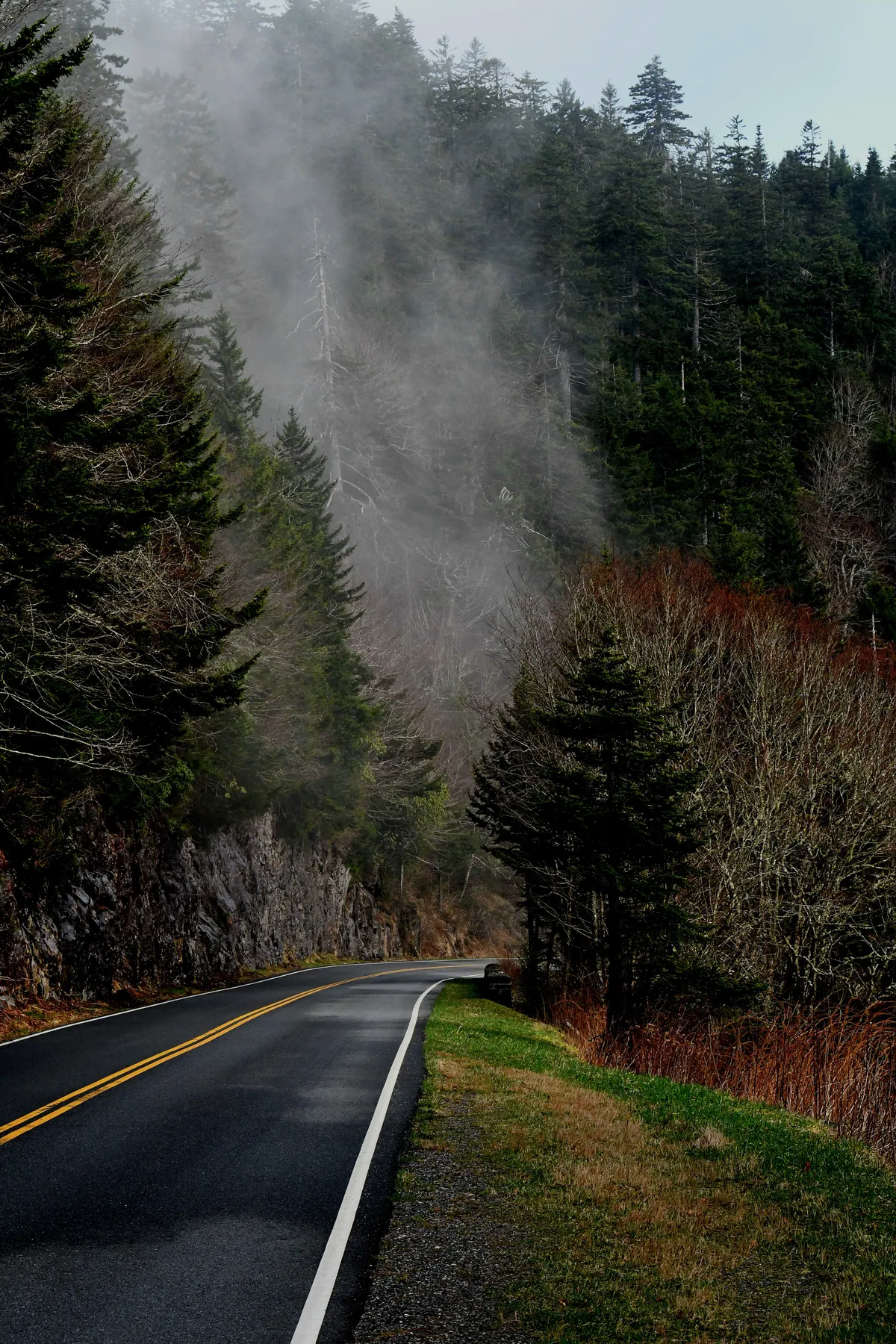 ITAP of a mountain road