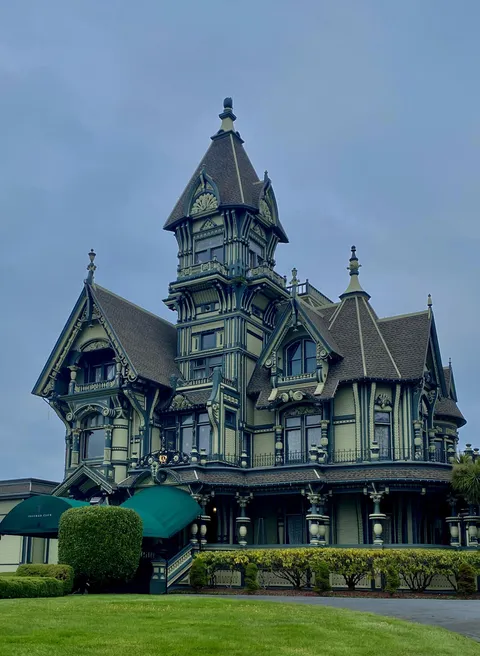 The Carson Mansion in Eureka, California