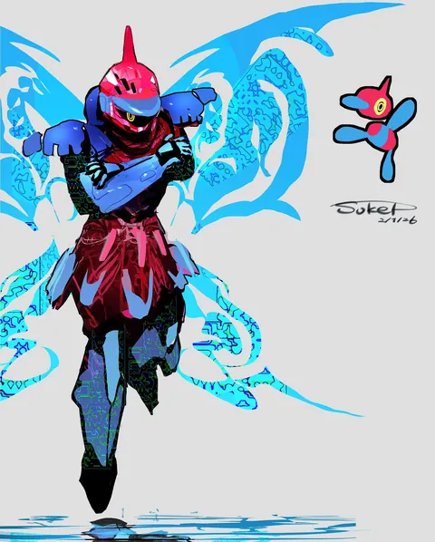 I designed some Pokémon Inspired Knights! Part 4 [OC]