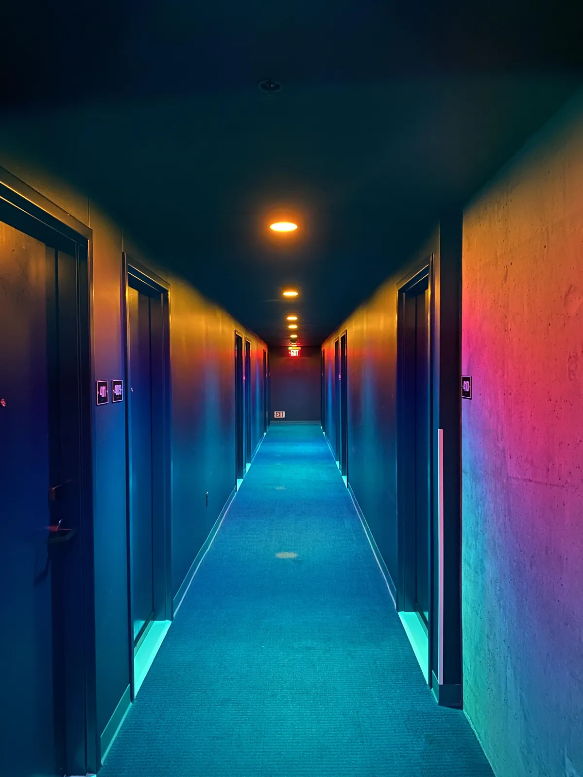 ITAP of this hotel hallway