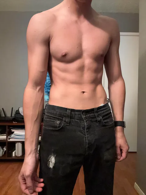 This is what your skinny server at the Korean bbq is hiding under his work clothes