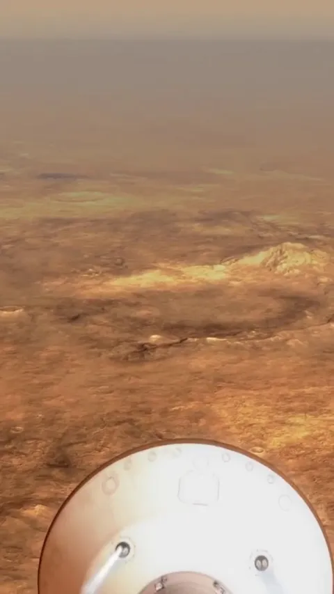 I spliced together NASA's mars landing video, their EDL 3D sim video, and some audio from "The Expanse" for the rock and roll NASA deserves