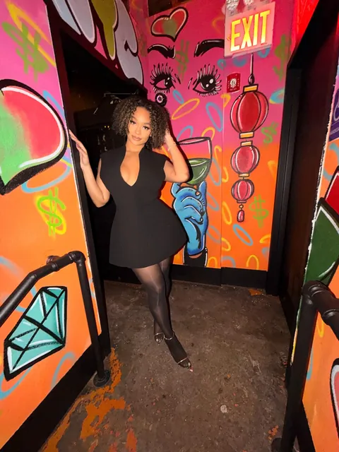 Last nights outfit ✨🖤 broke a fashion rule🫢