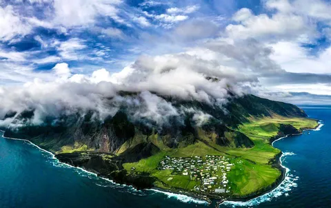 Approx 250 people live on Tristan Da Cunha, the most remote inhabited island.