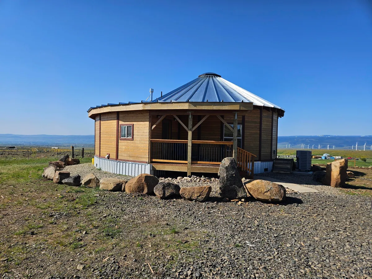 Spent several years building a complete 1300 sq ft roundhouse from top to bottom with my wife, including all framing, electrical, plumbing, HVAC, etc. By far the worst idea we've ever had, and so happy to be in it finally.