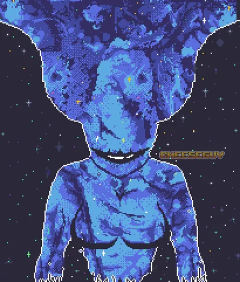 A Monster Girl i did and named "Entity Zero"