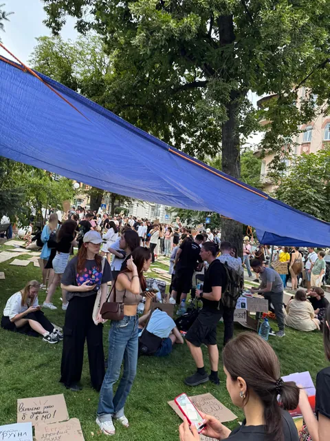 Fourth day of protests in Kyiv, Ukraine